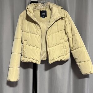 Vans Light Beige Puffer Jacket